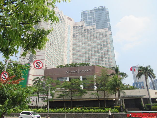 この辺りは歩道も広くて歩きやすい