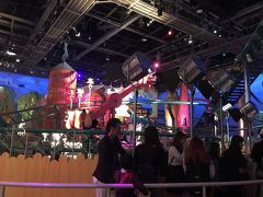 スヌーピーのジェットコースター

乗った中では一番怖がってました（破裂音のようなものが鳴るため）