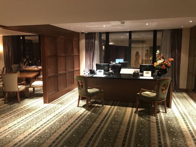 21階のクラブラウンジ。