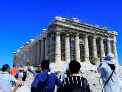 そしてそして、ついにその姿を見ることができたパルテノン神殿！