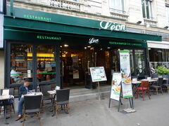 ムール貝のレオン(オペラ店)に来ました！
(本当はベルギーのチェーン店らしいですが…)
パリ市内にも何店舗かあります。
