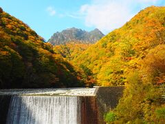 お昼ごろ西沢渓谷に到着！鶏冠山がきれいに見えます！