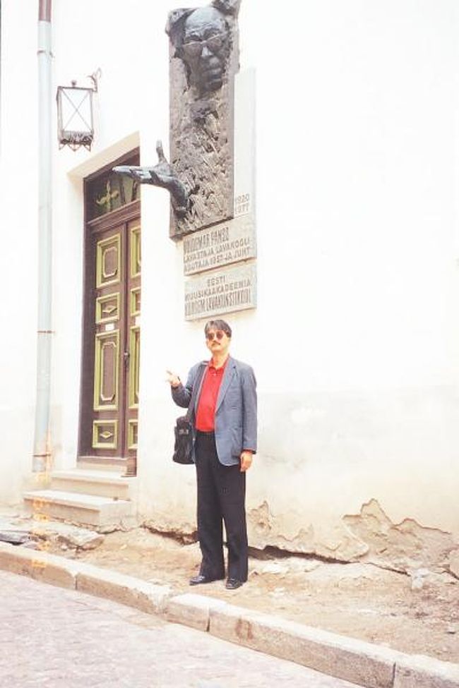 ロシアで生まれタリンで亡くなった映画俳優ボルデマールパンソ （1920?1977）<br />印象的な像。