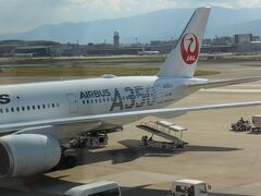 福岡空港到着。結局、空港混雑の影響で約20分の遅延。
福岡と那覇は遅延が日常的なので、この程度は仕方ないが・・・
A350、これからのスタンダード、楽しいひと時でした。