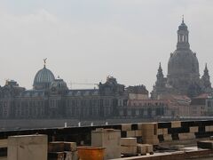 アウグスト橋を渡っていく時に見える景色。