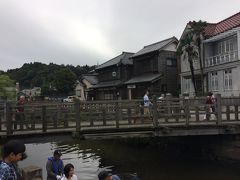 伊能忠敬旧宅前にある小野川にかかる樋橋。