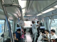 地下鉄等使い市内まで移動です。