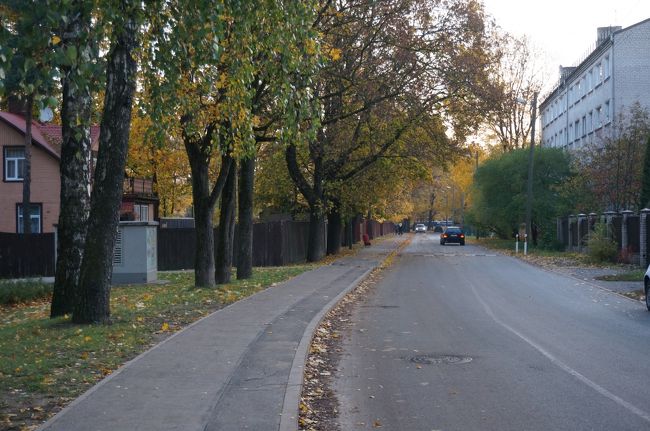 朝食後恒例のホテル周り散策