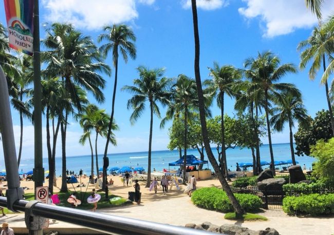 ワイキキビーチﾜｸo(ﾟｰﾟ*o)(o*ﾟｰﾟ)oﾜｸ