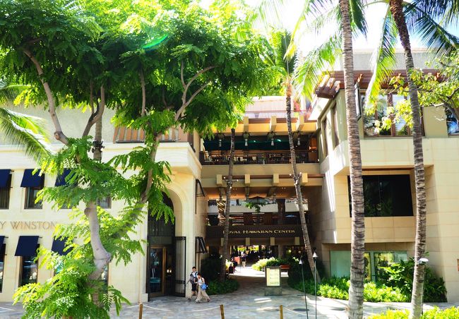 ロイヤルハワイアンセンターを見てo(^o^)o ﾜｸﾜｸ