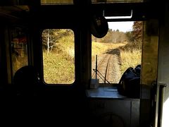 20数年ぶりの花咲線ですが、車窓は最高！

まあ昔乗ったときは、朝6時前とかに急行まりもを降りてそのまま乗ったもんだから眠くて眠くて根室までずっと寝っぱなし、帰りは暗くなってから根室を出たと思うんで花咲線の車窓を楽しむのは実質初めて。

自分の席で見るのもいいんですが、歳甲斐もなく全面展望にかぶりついちゃいました。