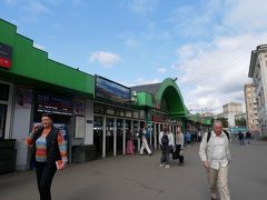 行きと同じで1時間半程でモスクワのヤロスラヴリ駅到着。