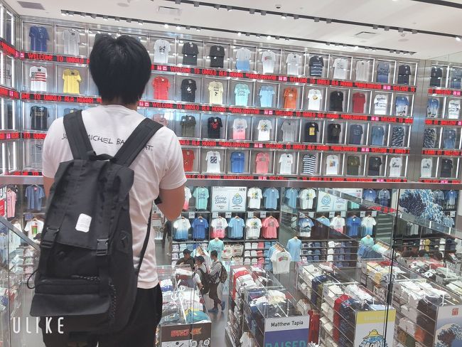 ハワイならではの柄が多く楽しかったユニクロ！