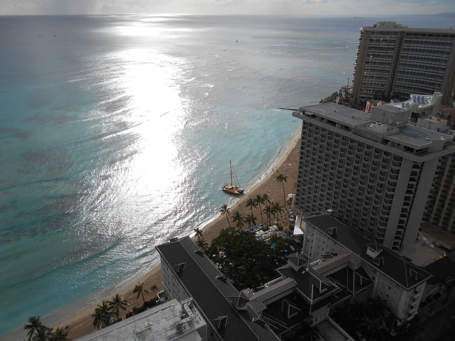 ハイアットの上層階は流石に景色が綺麗でした