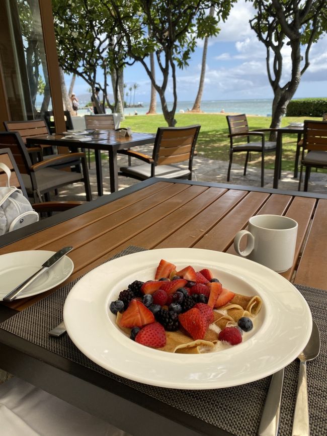 コーヒーとパンケーキで36.13ドル