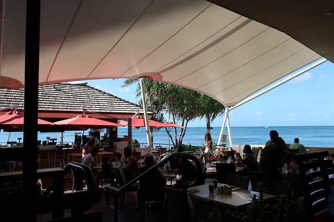 海の色も青くなってきましたね。