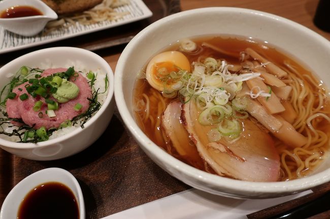 帰国後成田での夕食。なんかずっと食べている気がしますが。