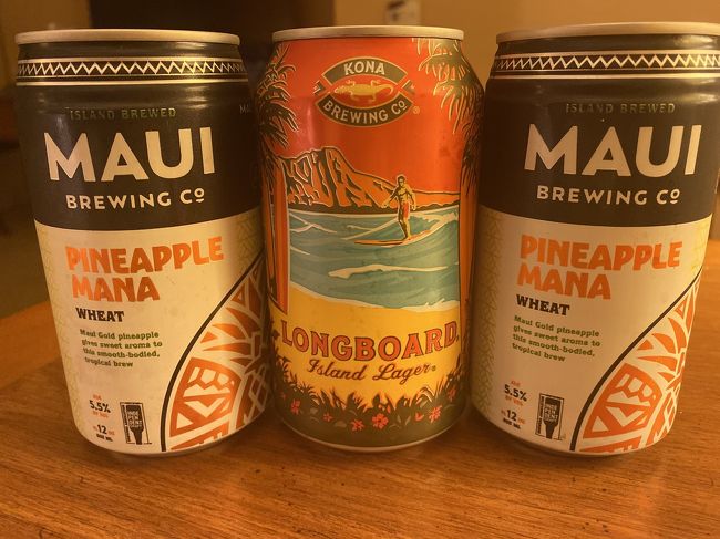 今晩は、このビール3本と、