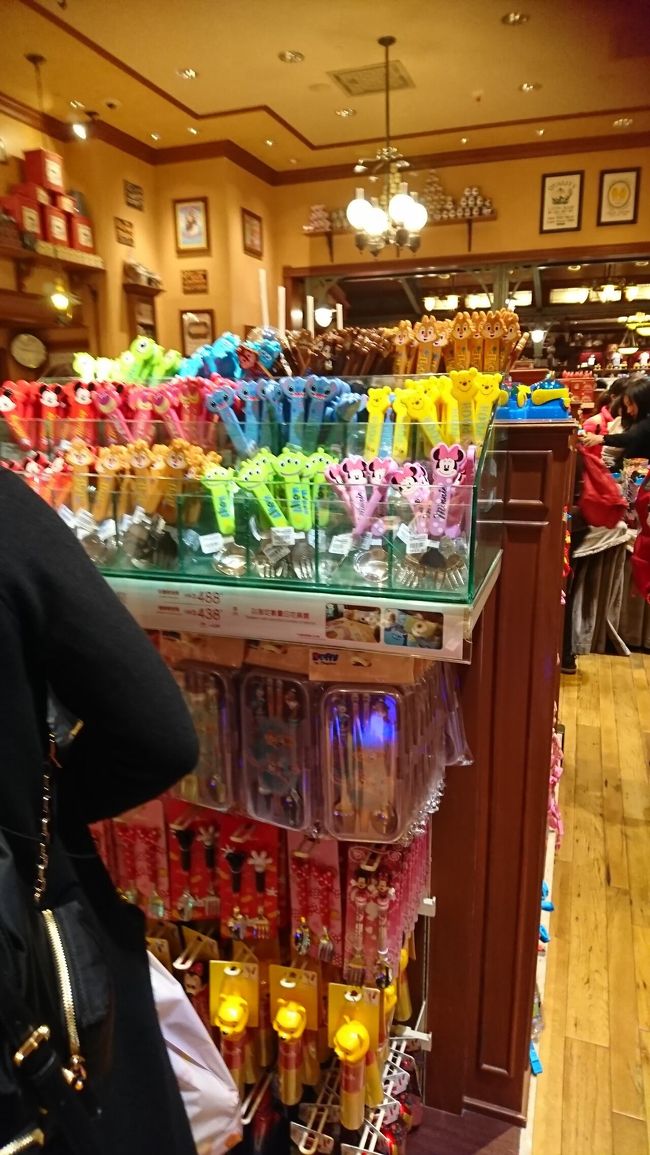 ディズニースプーン＆フォーク