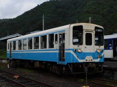 2019.10.19　江川崎
予土線は車内にトイレがないので、小休止でトイレに行く必要がある。