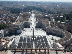 ローマの街が一望できます