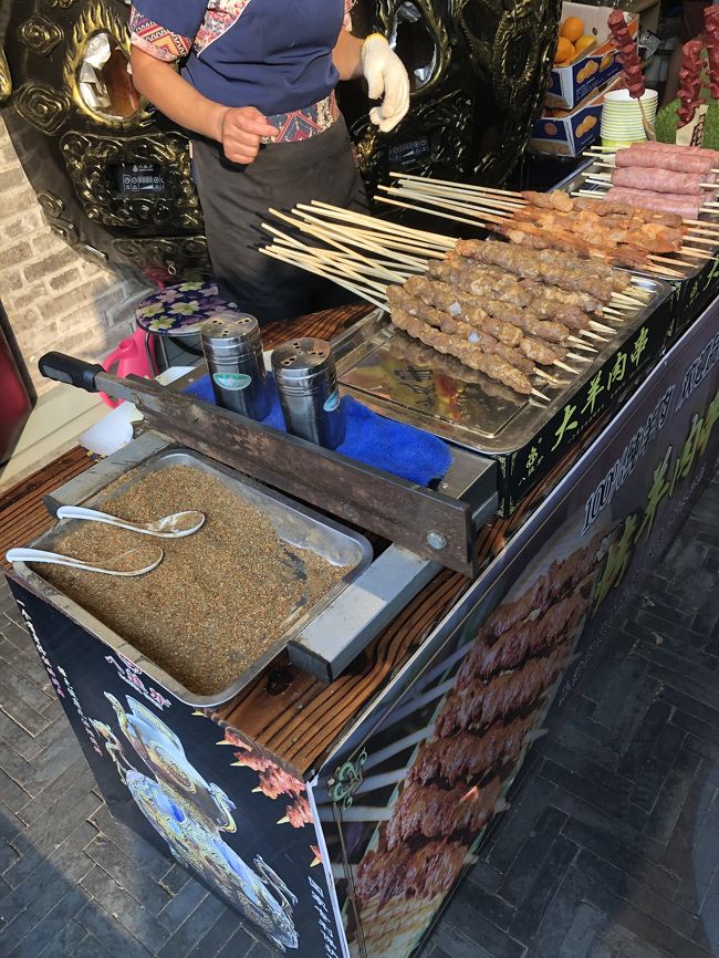 旅中　串焼きはよく食べましたが南京の串が1番美味しかったです