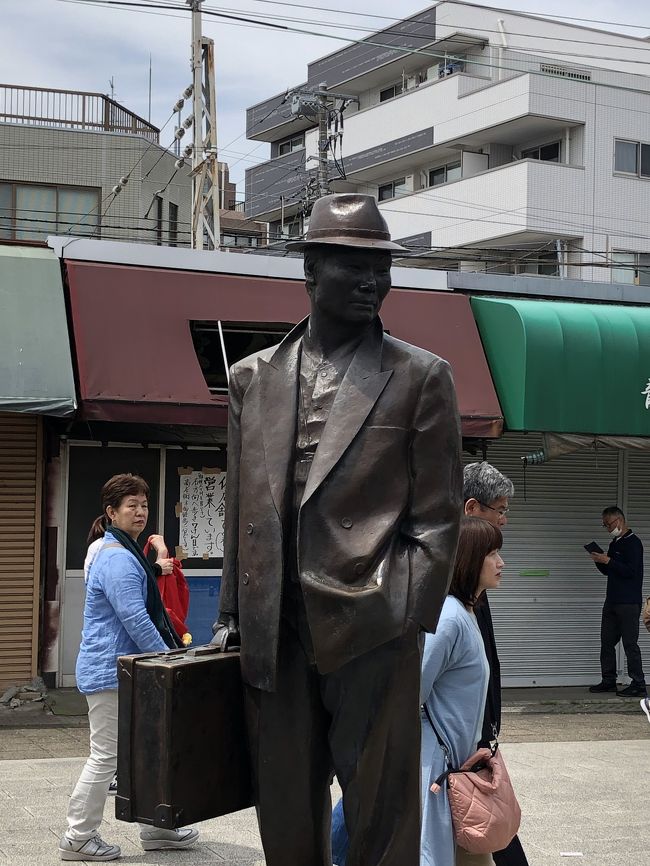 柴又へまだ行ったことがなかったので、いざ柴又へ。で、柴又といえば寅さん。
