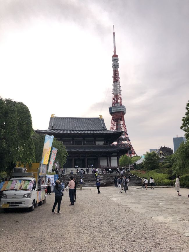 御堂と東京タワー