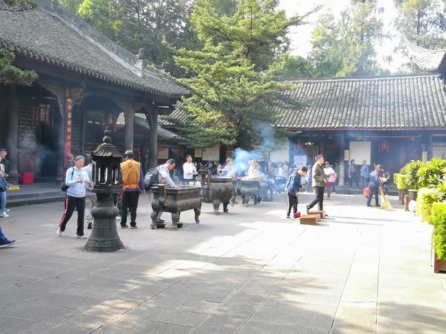 今回の成都でちゃんとした観光地ってここしか来てない・・・（笑）