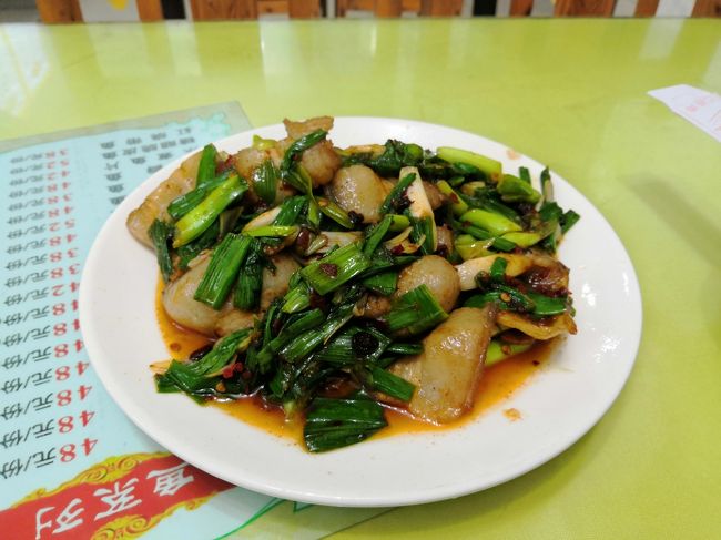 回鍋肉ってキャベツじゃなくネギなんだね