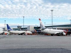 スウェーデンからヘルシンキまで１時間のフライト
今回はノルウェーエアー Norwegian airを使いました。
フィンエアーやSAS　スカンジナビア航空も飛んでます。
