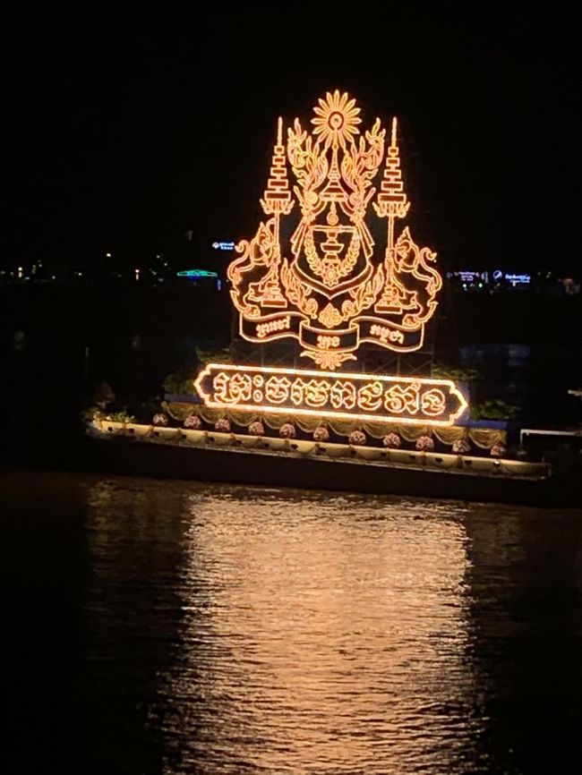 カンボジア銅灯明
