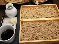 9月14日
信濃追分駅で合流してから、夕食はお蕎麦屋　きこりへ
合い盛りをいただきました。
おいしかったです。

お蕎麦を食べてから、小諸にある温泉あぐりの湯まで
