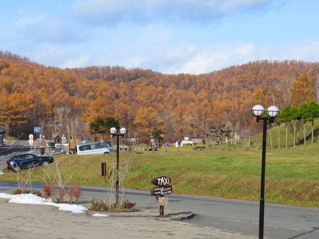 周囲は紅葉の後半戦といった感じです