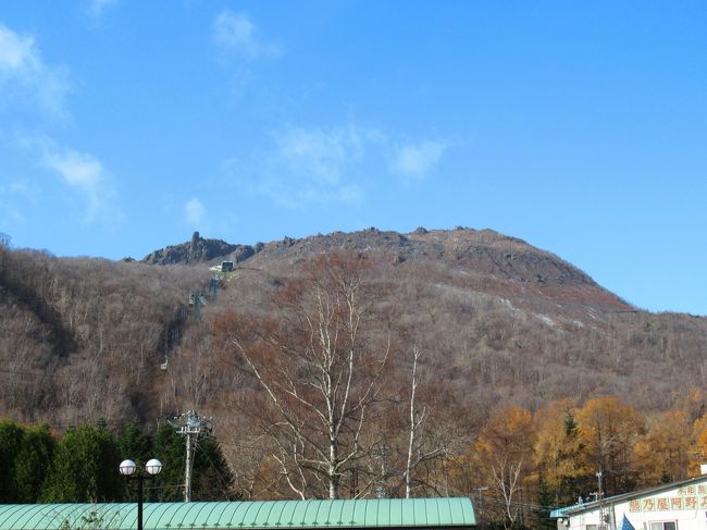 ここのロープウェイ、乗ったことなかったので、乗ってみます。