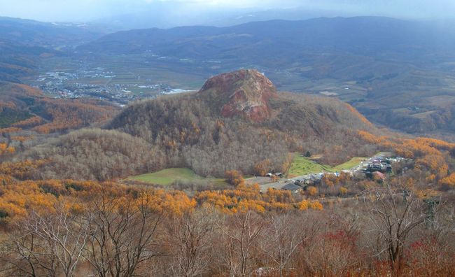 昭和新山が眼下に。