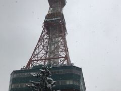 ついでに、さっぽろテレビ塔に登って、札幌らしい雪景色を見てみましょう！！