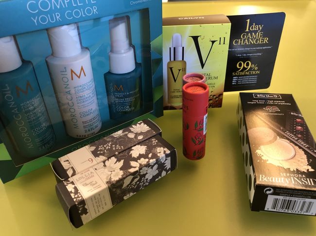 ネオプラザとセフォラとベルビーでお買い上げ。