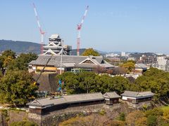 市役所の展望台から
熊本城を見る事が出来ます。
