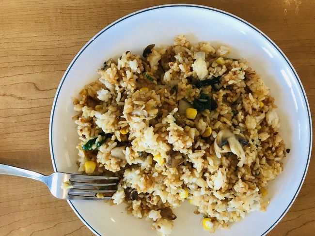 フライドライス美味しかったので、帰国後も真似して作ってます。