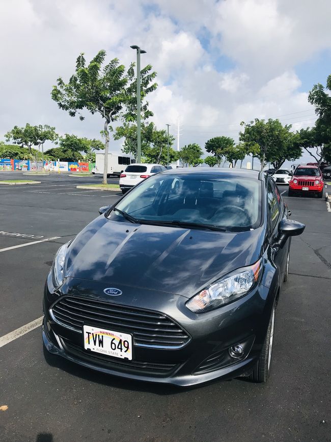 3日目から借りたレンタカー。<br />ハーツのハイアットリージェンシー店で借りました。