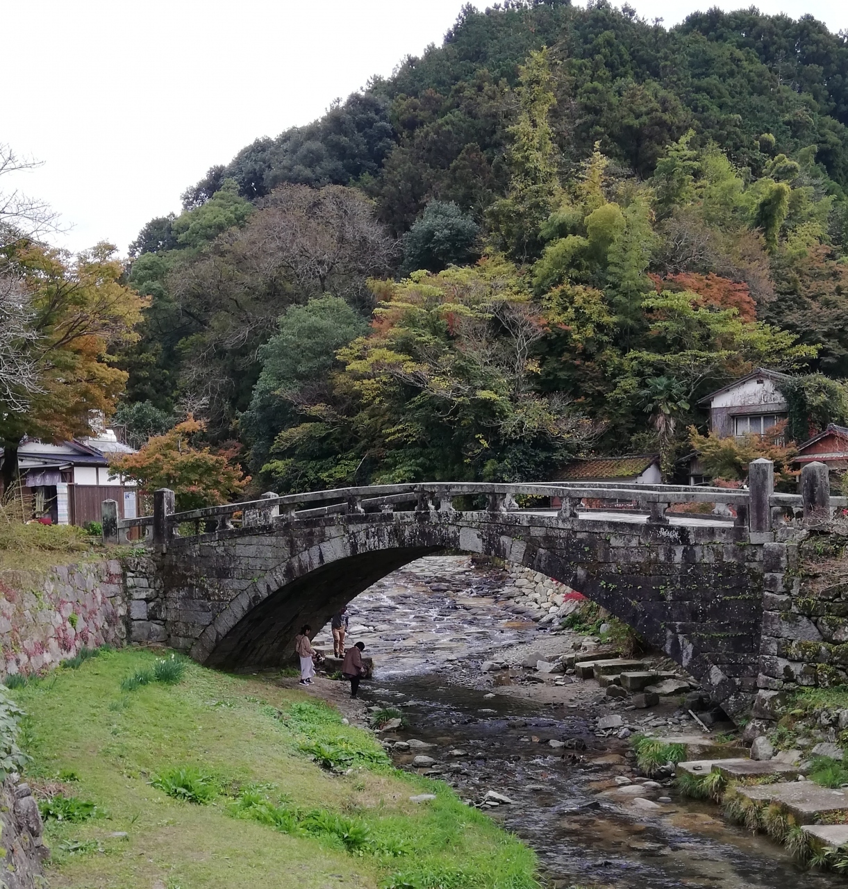 眼鏡橋

文化7年（1810）の竣工した石橋。

名前の由来が不明。