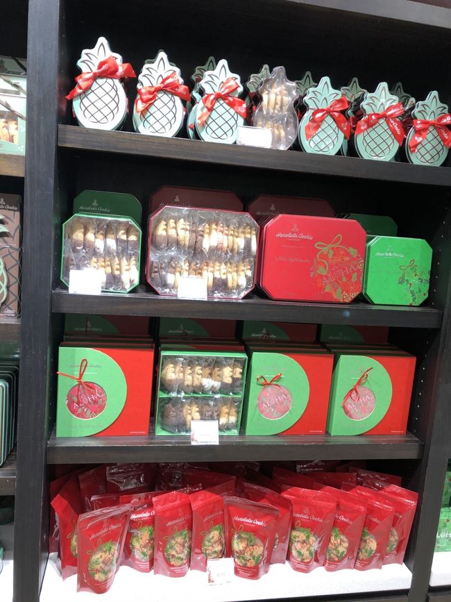 最期にお土産。クッキーカンパニーは会社からのリクエスト。クリスマスバージョンになってます。