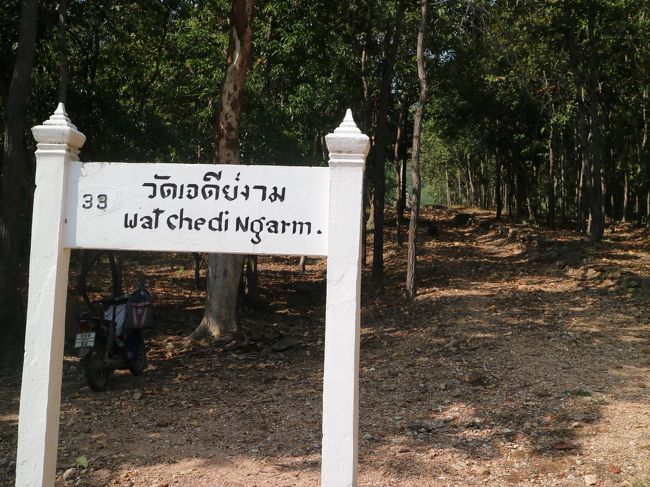 参道の脇にこんな感じで看板が立っている。