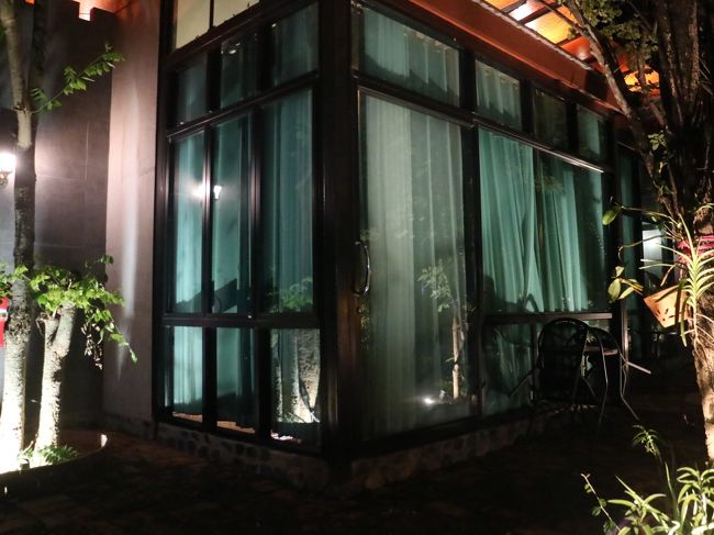 何とかホテルへ。<br />すぐシャワーで傷口を洗い、カットバンをべたべた張ってなんとか。