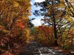 萱野高原の手前辺り
紅葉見ごろ