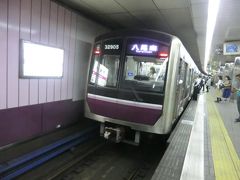 電車での移動