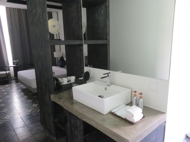 洗面所もお風呂もとびらがない