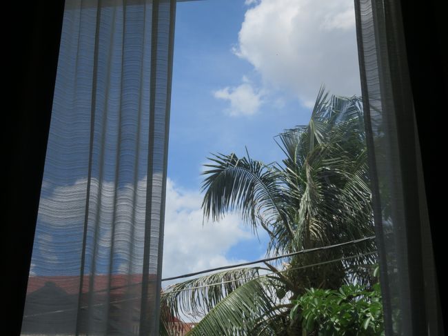 部屋からの景色はね<br />街中だからこんなもん