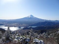 新道峠の展望台から富士山♪